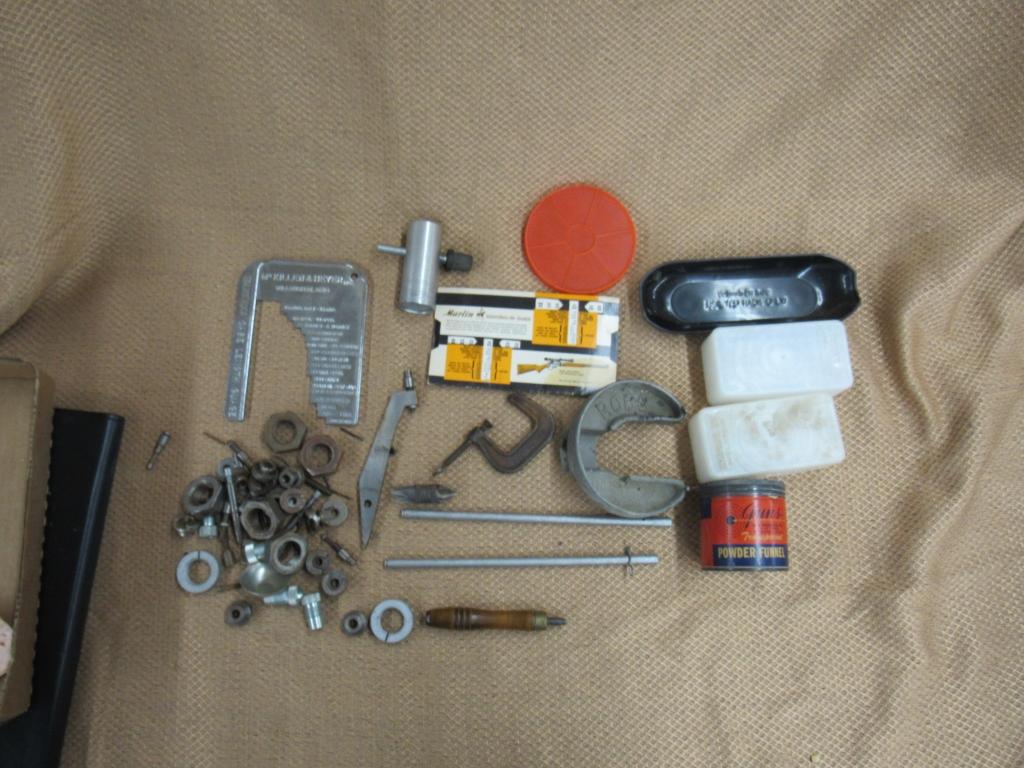 Lot of vintage reloading items. shell holders and more