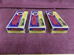 3 vintage boxes of western 40-70. 49rds total.