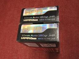 2 boxes of HPR 10mm 180gr ammo