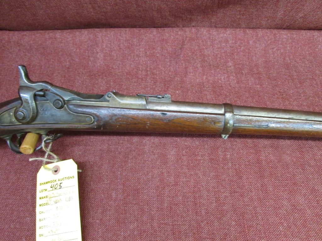 U.S. Springfield, 1870, 50-70, sn: 43694, 32" Barrel