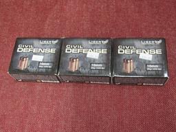 3 boxes of Civil Defense 10mm ammo