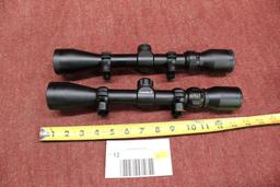 x2 scopes lot with rings
