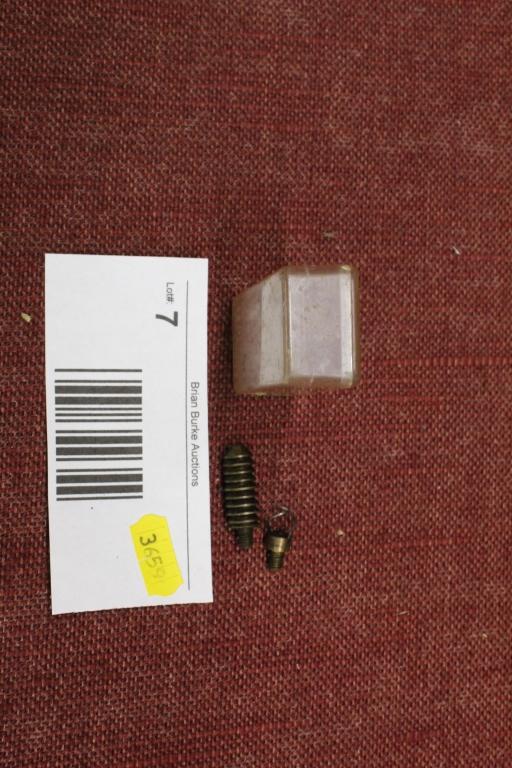 mixed lot of lead bullets, cleaning items, carry bag and more