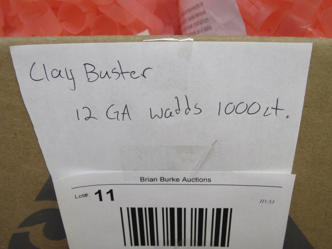 2 bags of ClayBuster WAA12FA/SL Wads, 12ga #CB1100-12