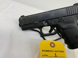 Glock 30 45 auto pistol, sn LDE658, 3.75" barrel, 1 10rd mag,