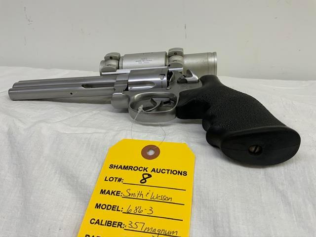 Smith & Wesson 686-3 357 magnum revolver, sn BJB8511,