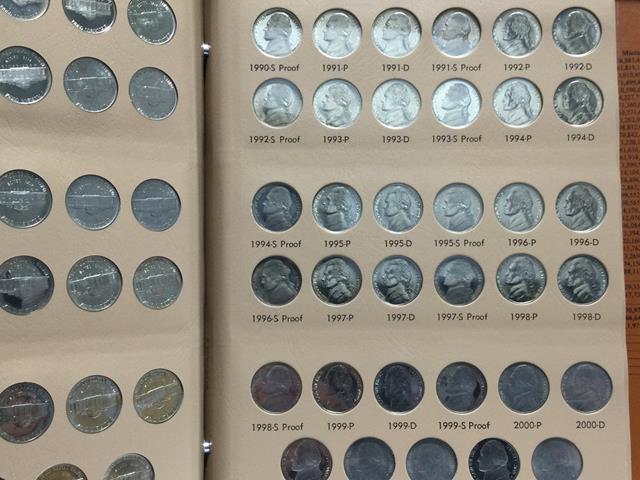 United States Jefferson Nickels 1938-2011 P, D, & S Proof