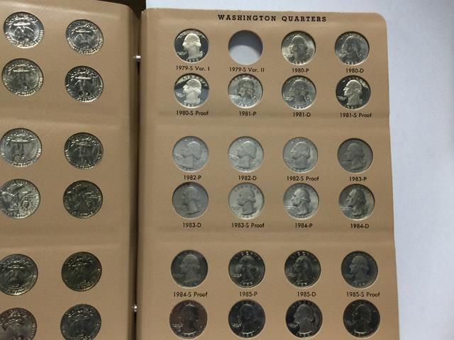 United States Washington Quarters 1932-1998 missing many