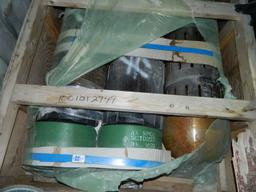 Two (2) Crates Containing 9 Pieces Of 13" Pipe X 20' Long With Suction End