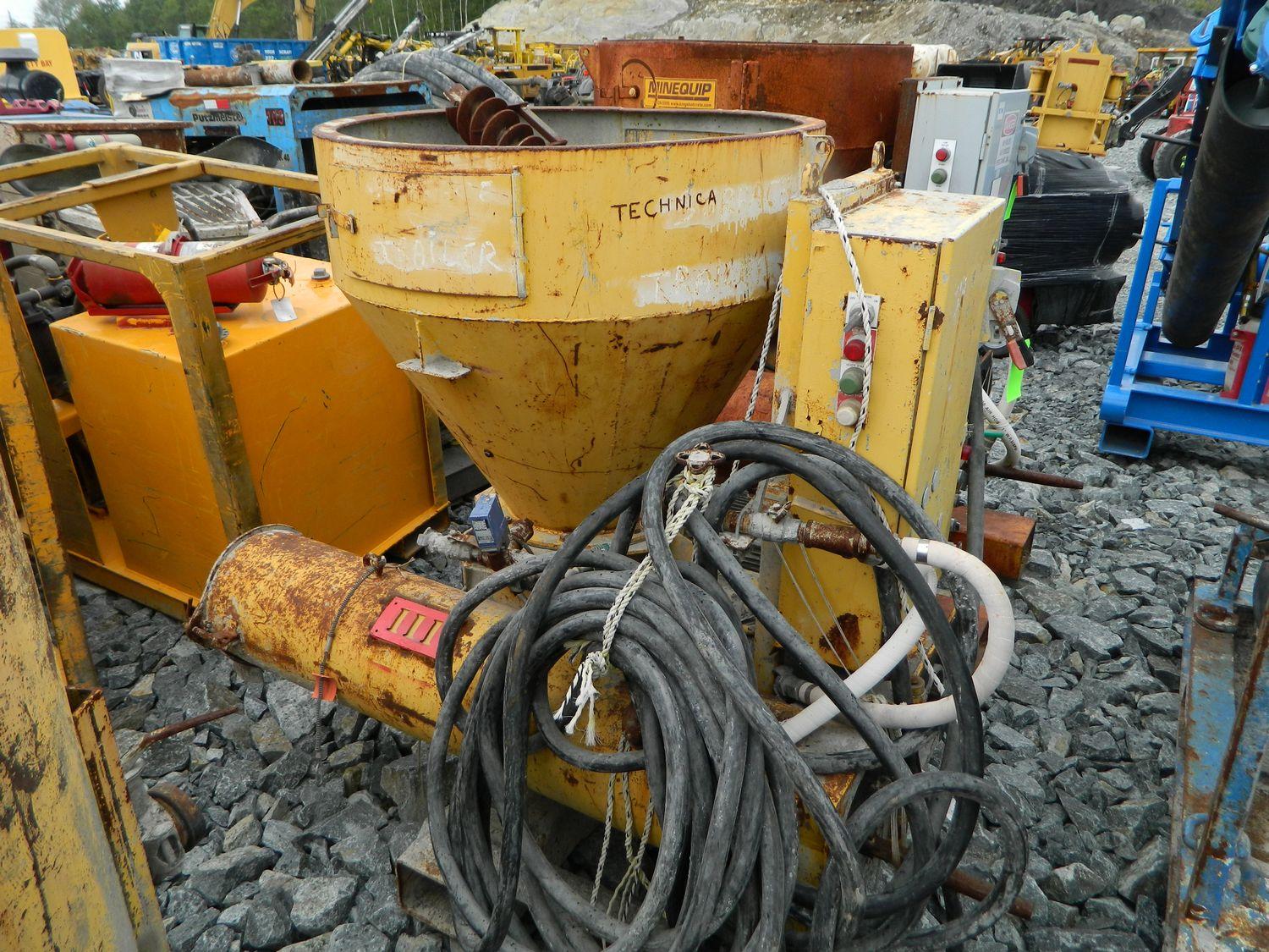 Continuous Concrete Pump