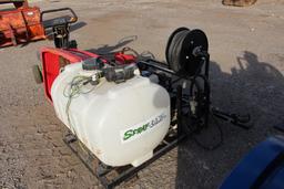 Sprayland 50 gal., 10' boom sprayer, Honda power.