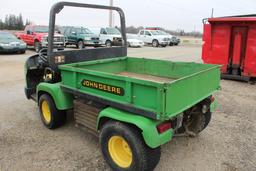 John Deere Pro Gator, sn TC2020B200075, 5,352 hrs.