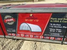 Gold Mountain 20'x30'x12' Dome Storage Shelter