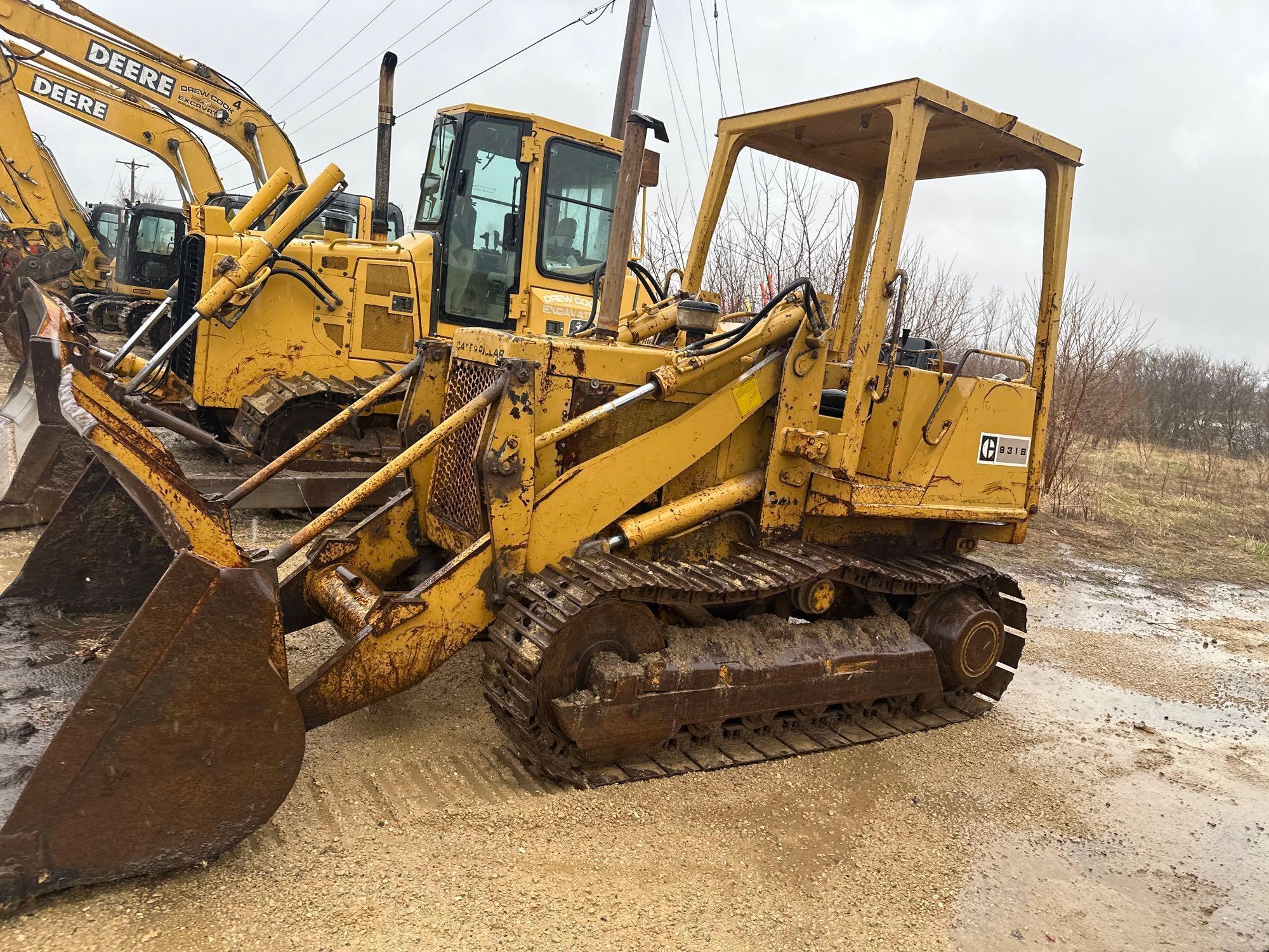 1986 Cat 931B Crawler Loader