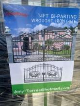 14ft Bi-Parting Iron Gate