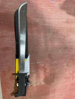 18in Serrated Machete