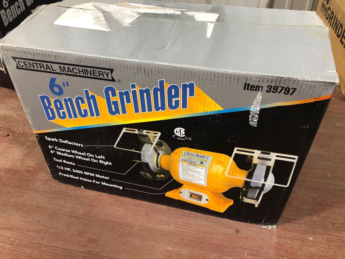 New 6in Bench Grinder