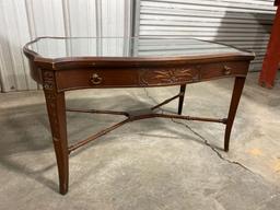 Brown Wooden Coffee Table