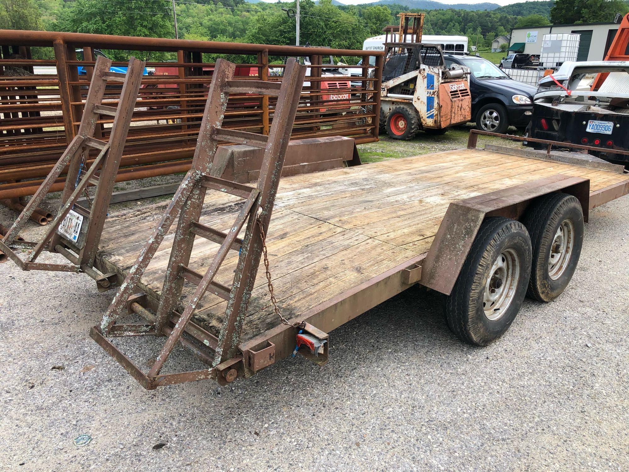 16ft Bumper Pull Trailer