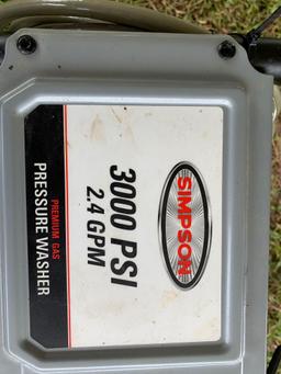 Simpson 3000 PSI Pressure Washer