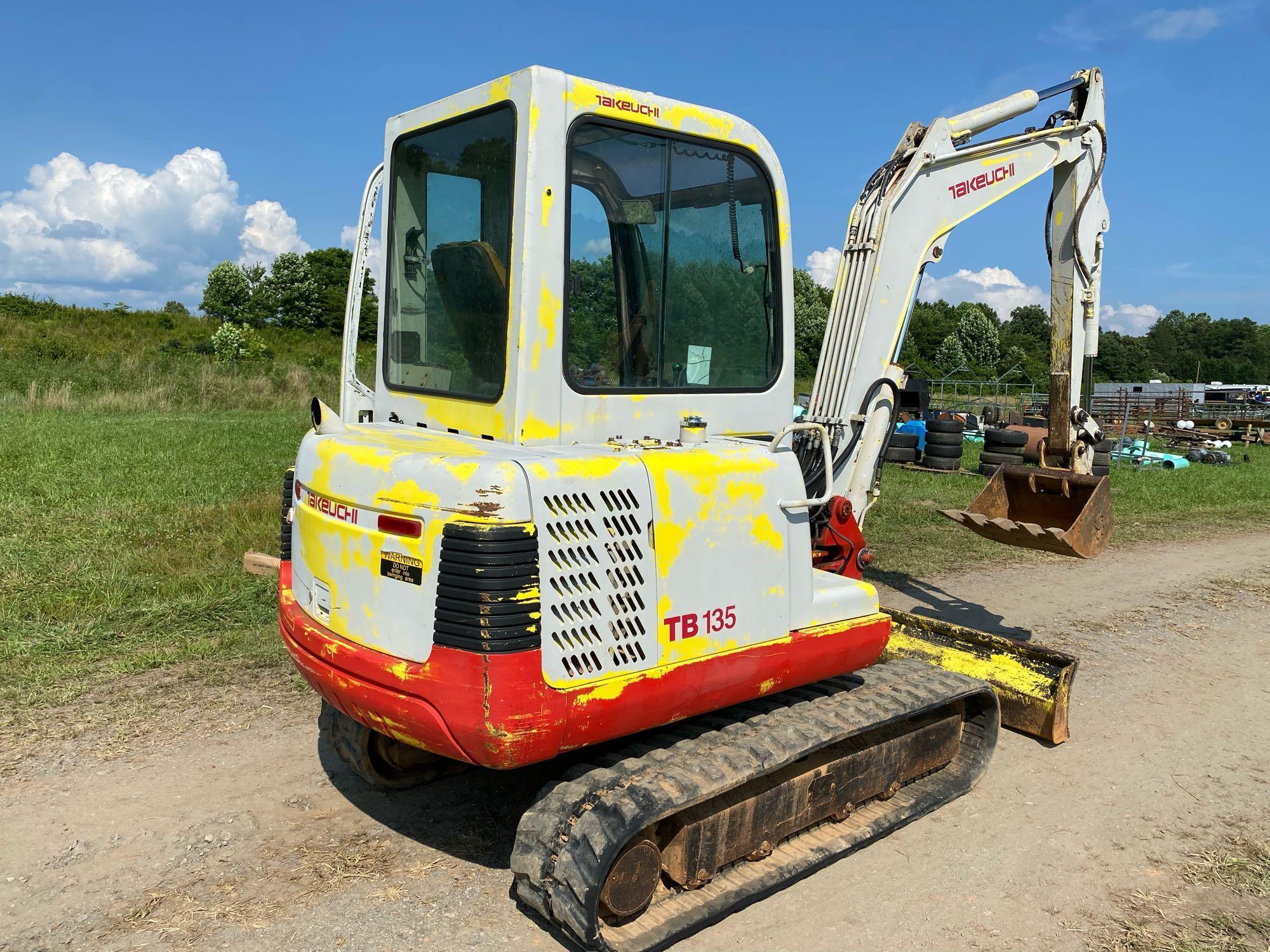 Takeuchi TB 135 Mini Excavator