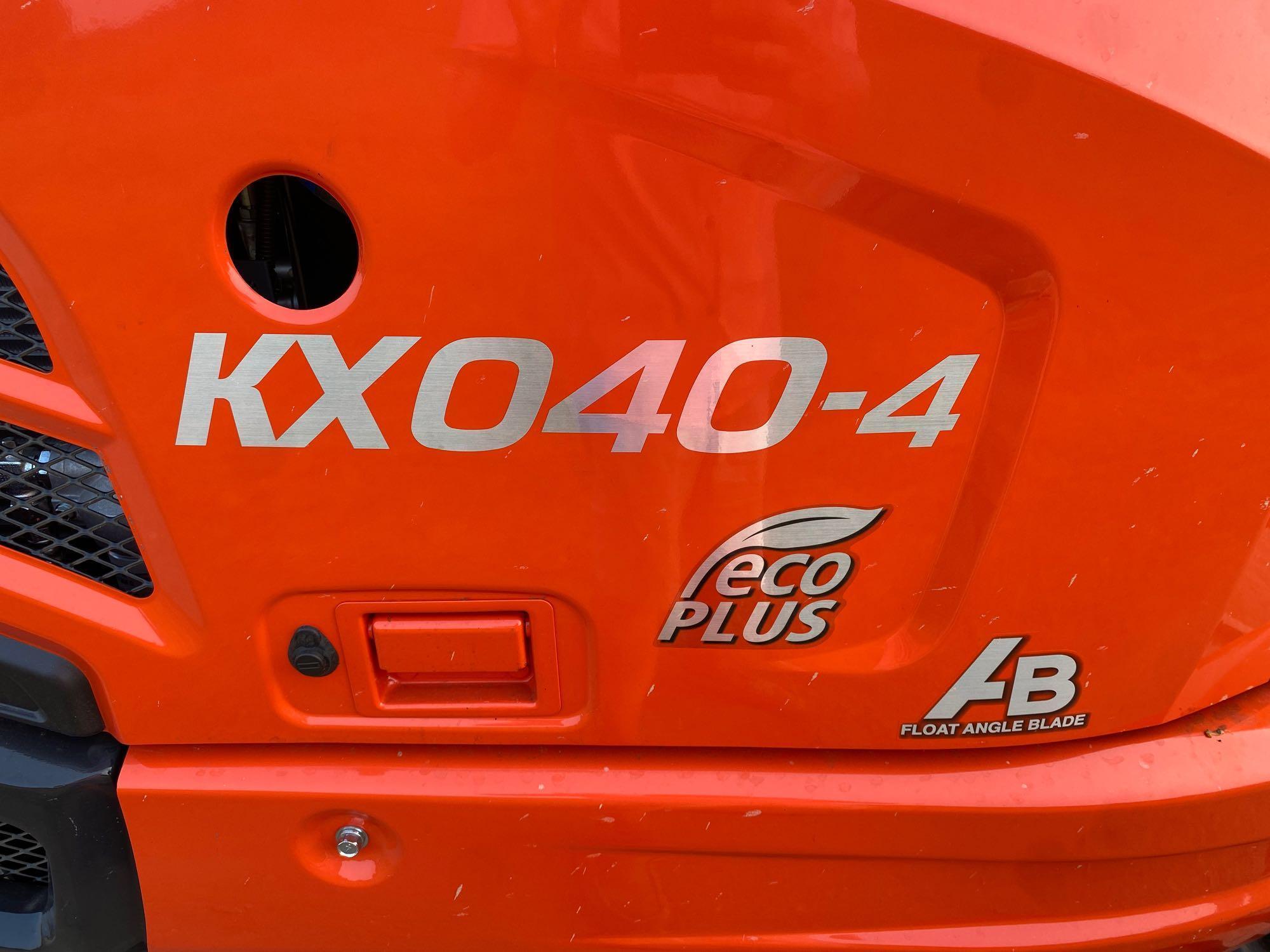 2021 Kubota KX040-4 Excavator