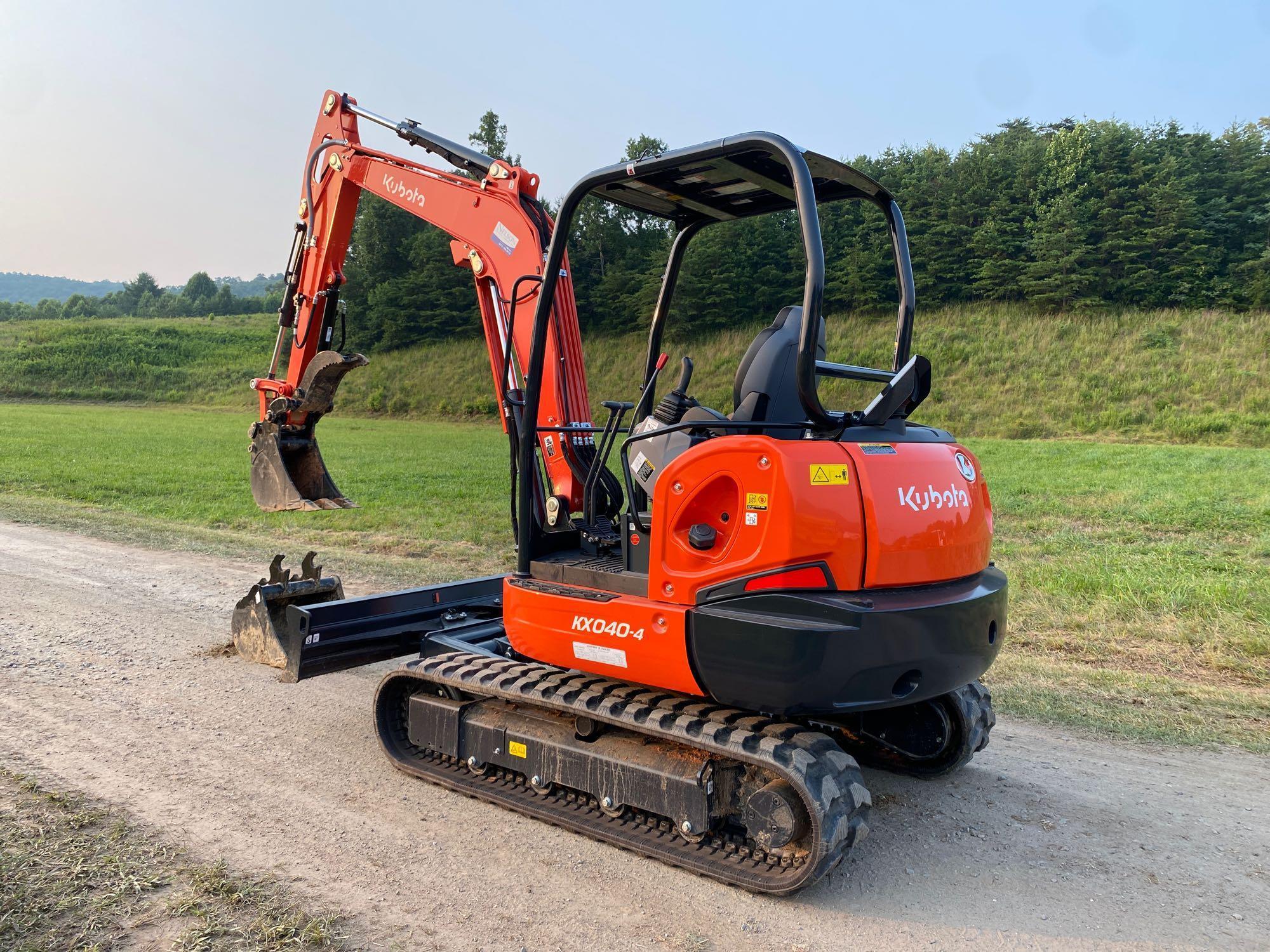 2021 Kubota KX040-4 Excavator