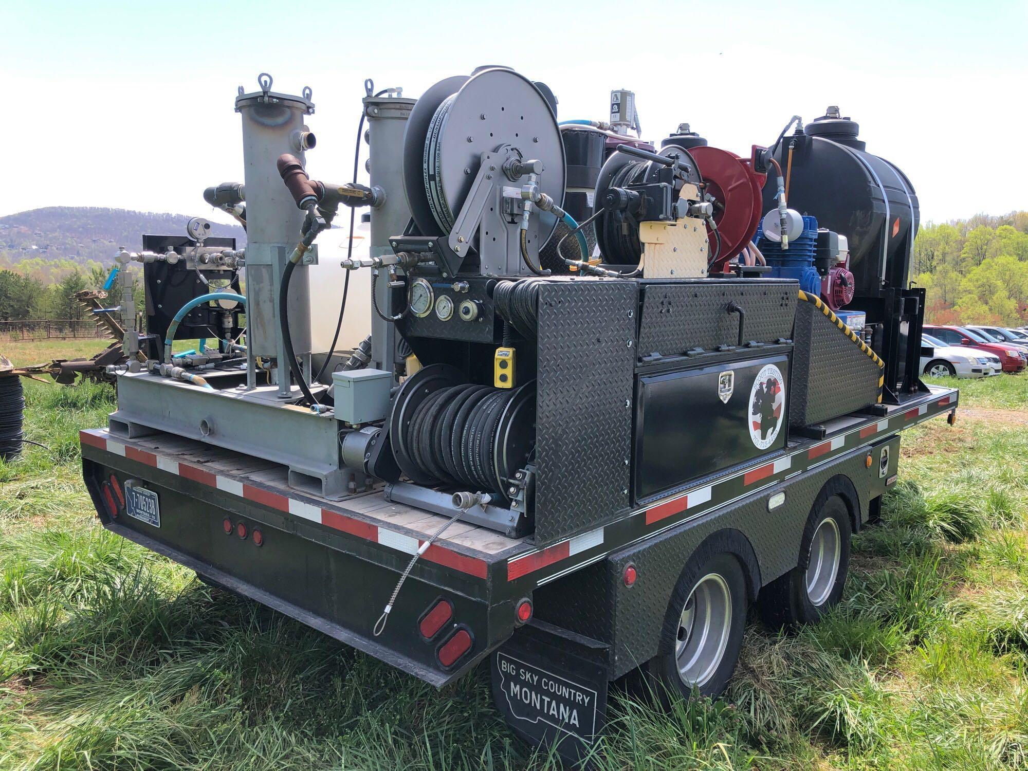 2014 Watts Pressure Test Trailer