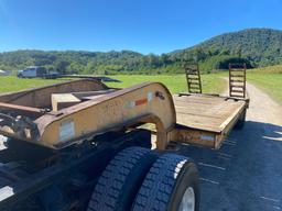 Single Axle Low Boy Trailer