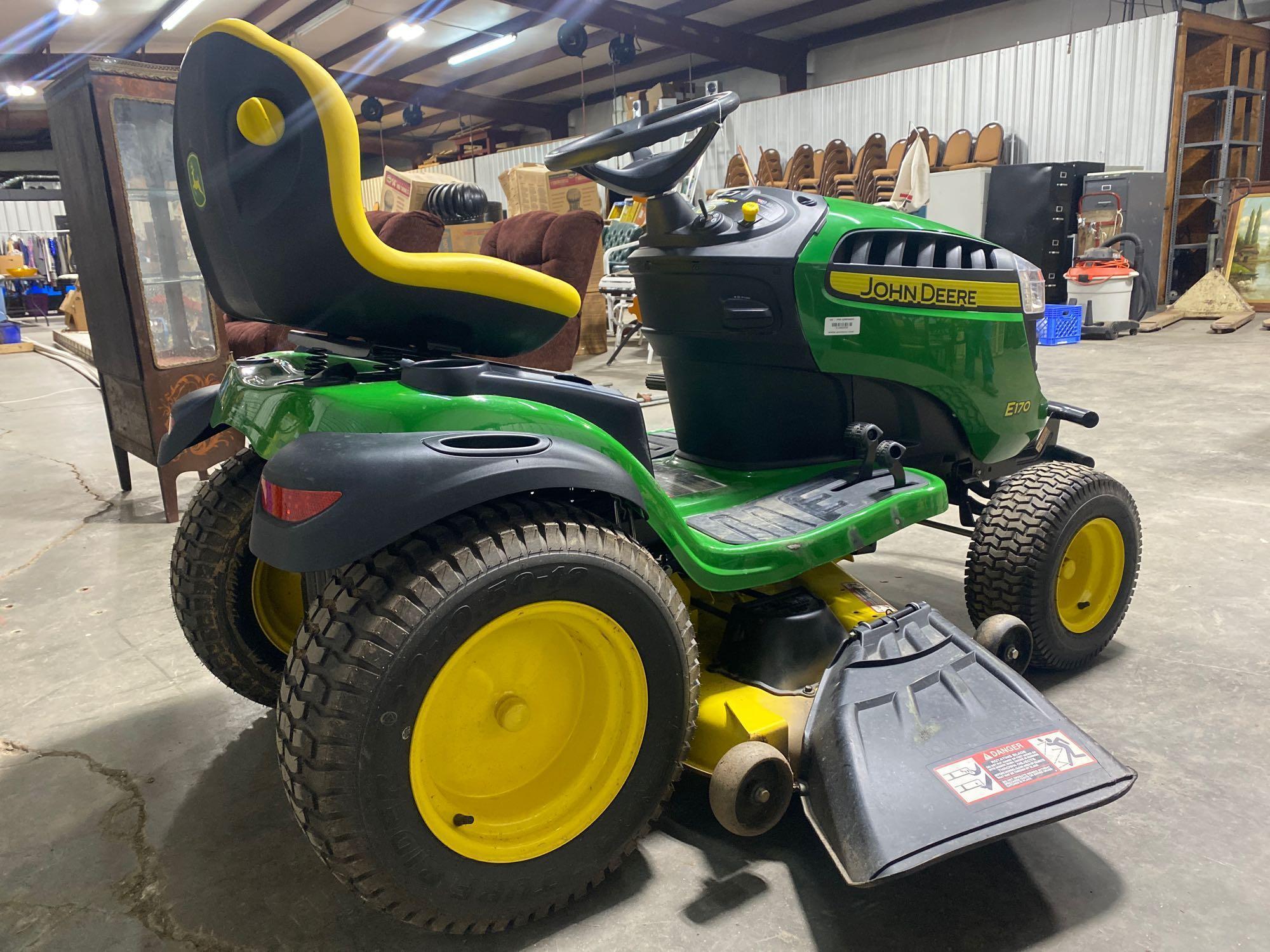 John Deere E170 Riding Mower