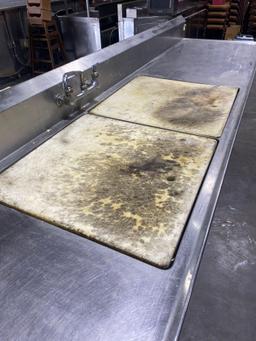 Stainless Dish Washing Table