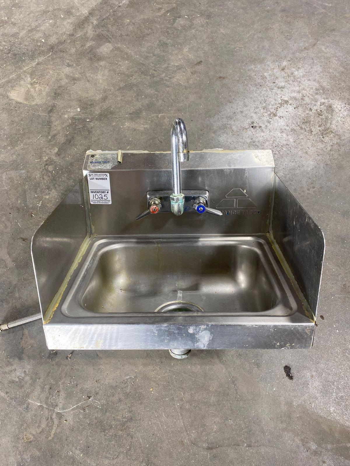 Stainless Advance Tabco Sink