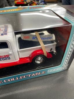 Collectible Keep on Trumpin 1937 Ford Pickup and Knife