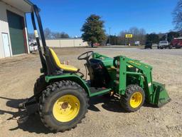John Deere 4100 4x4 Loader Tractor