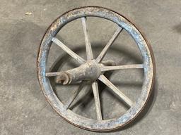 Antique Wooden Wheel