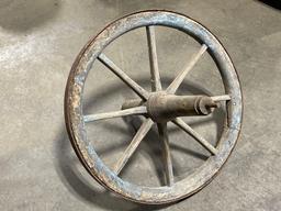 Antique Wooden Wheel