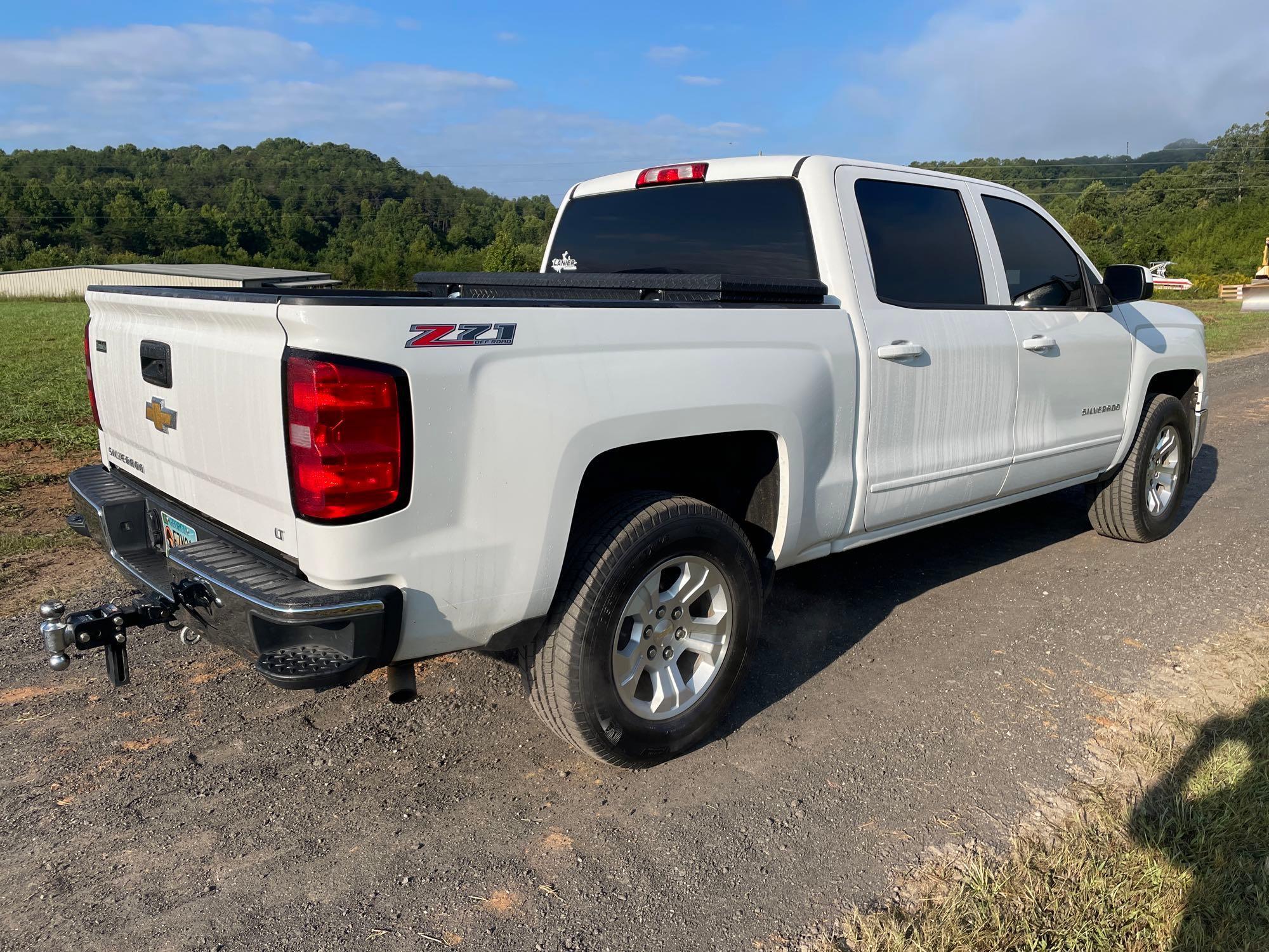 2015 Chevrolet Silverado 1500 4x4 Pickup Truck, VIN # 3GCUKREC7FG131255