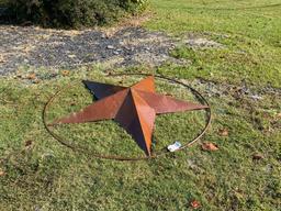 6ft Metal Star