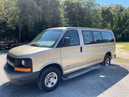 2006 Chevrolet Express Passenger Van, VIN # 1GAGG25VX61260816