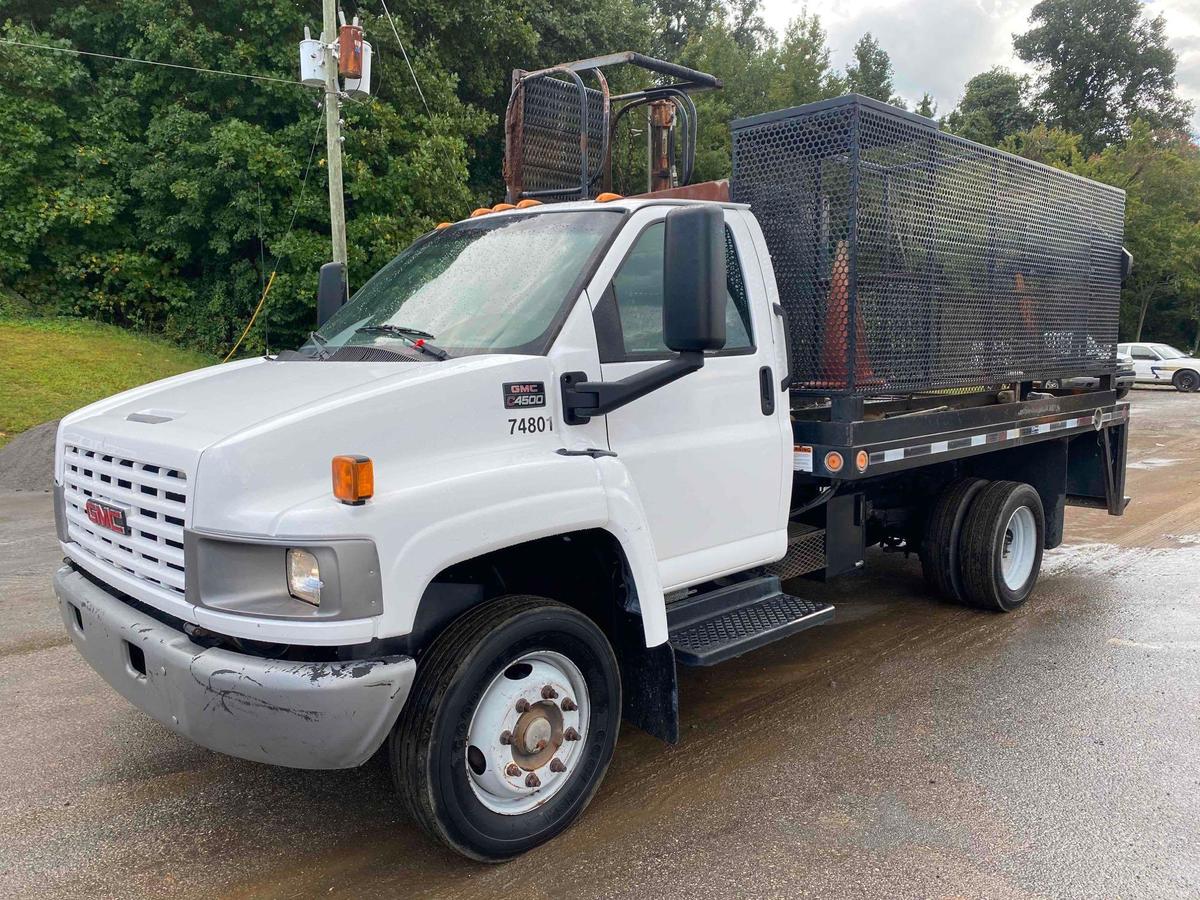 2008 GMC C4500 Truck, VIN # 1GDE4C1G58F411535