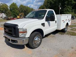 2008 Ford F-350 Utility Truck, VIN # 1FDWF36508EC78565