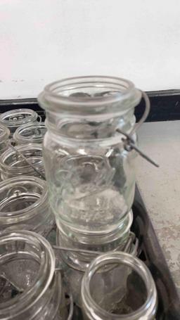 (15) Misc. Glass Jars