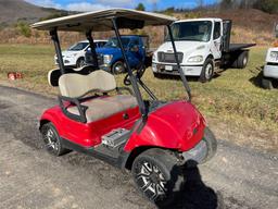 Yamaha Electric Golf Cart (Red)