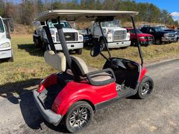 Yamaha Electric Golf Cart (Red)