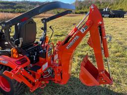 Kubota BX23S 4x4 Tractor with Loader and Backhoe