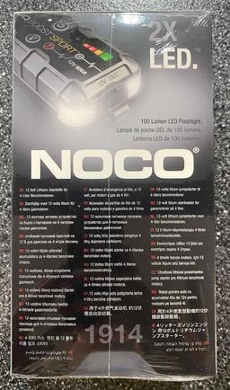 New NOCO Boost Sport GB20 500 Amp 12-Volt