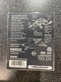 New NOCO GENIUS2 Car Battery Charger/Battery Maintainer