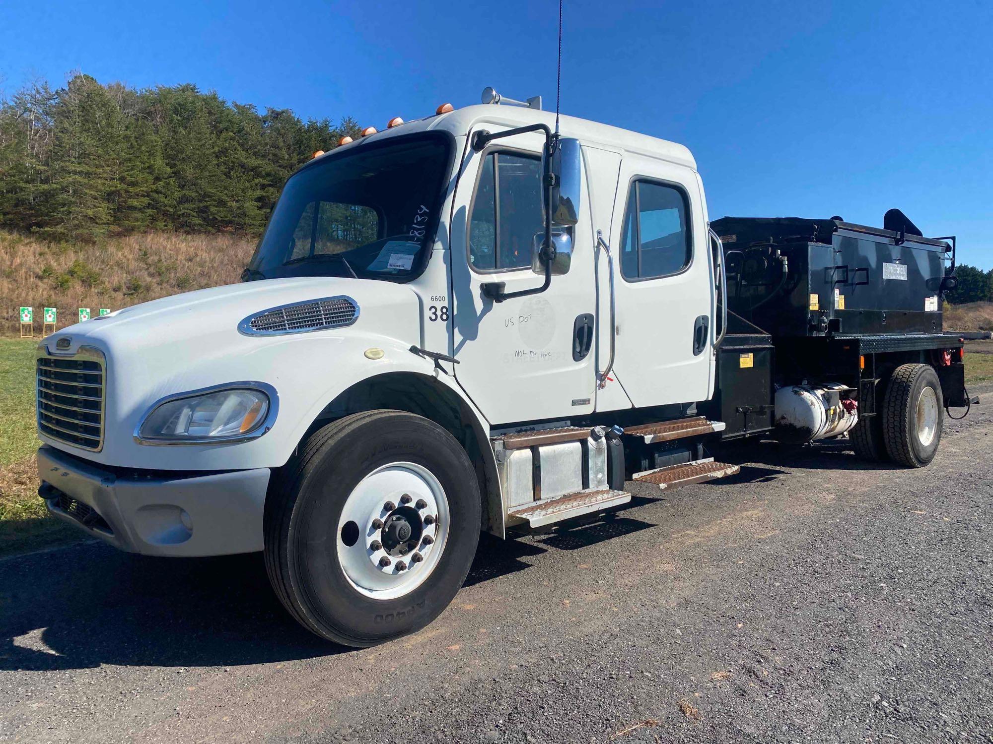 2012 Freightliner M2 106 Asphalt Patch Truck, VIN # 1FVACXDT9CDBH0706