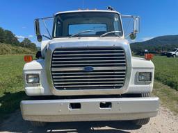 1987 Ford L8000 Tractor Truck, VIN # 1FDYR82A5HVA21871