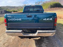 1999 Dodge Ram Pickup Pickup Truck, VIN # 3B7KF2360XG233482